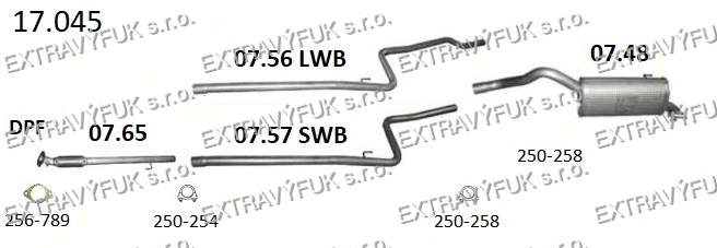Výfuk 17.045