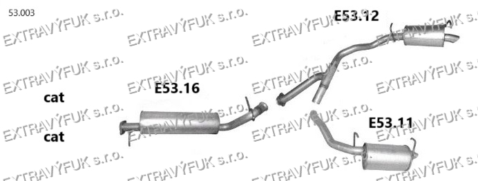 Výfuk 53.003